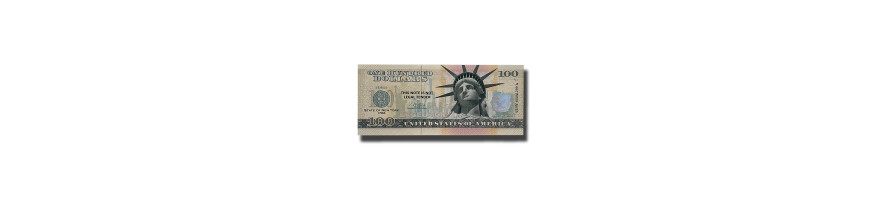 US $100 Dollar Souvenir Banknote